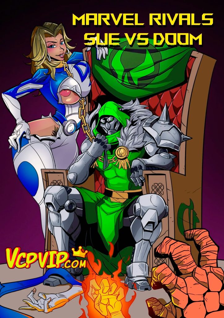Sue Storm VS Doom, Marvel Rivals - Fuck that pussy harder