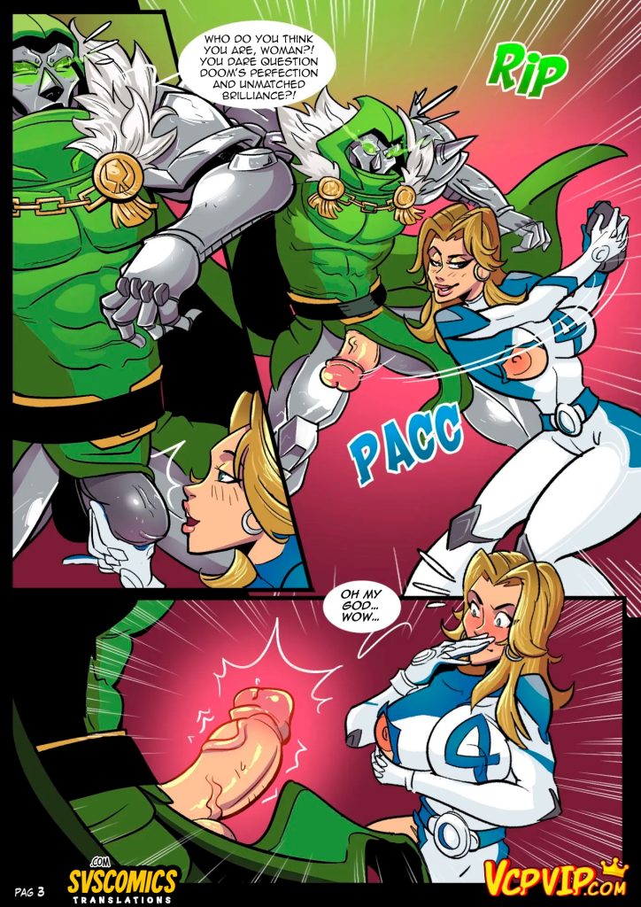 Sue Storm VS Doom, Marvel Rivals - Fuck that pussy harder